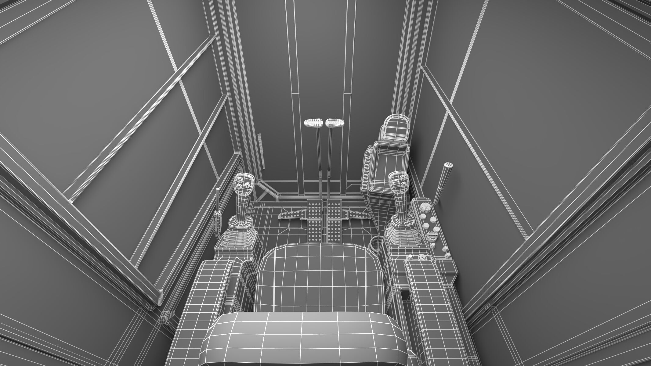 John Deere 2156G Log Loader 2021 3D model_43
