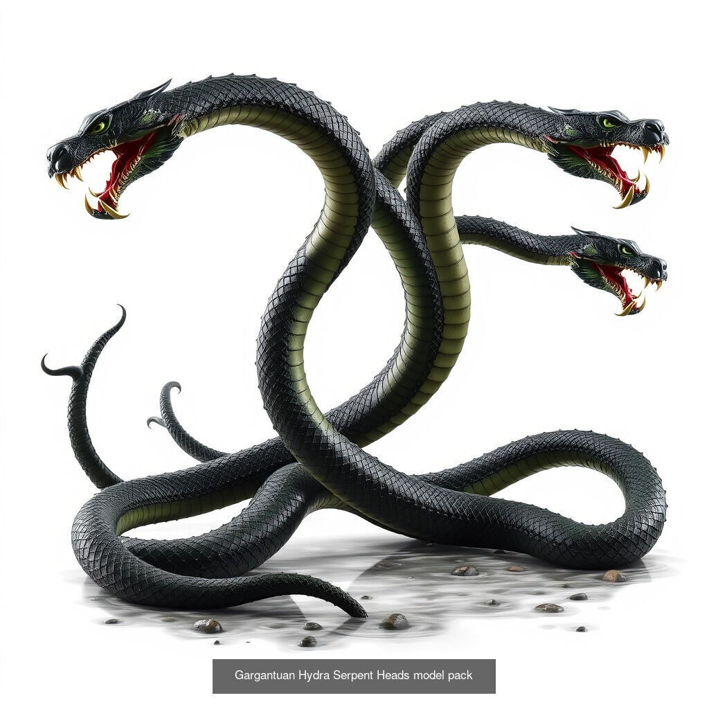Mythical Creatures Pack 3D Model Collection_6