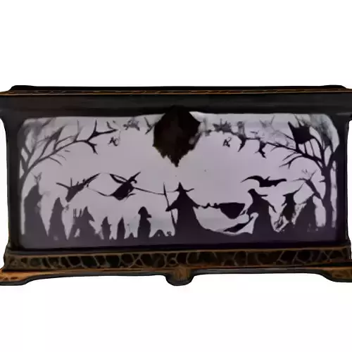 Enchanted Witchcraft Chest - Halloween Magic Box