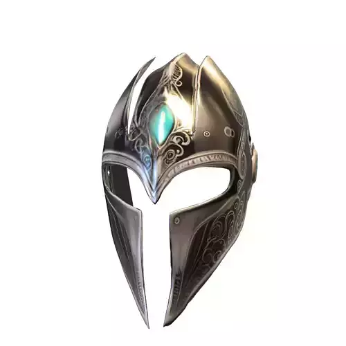 Enchanted Warrior Helmet  Fantasy Knight Armor 