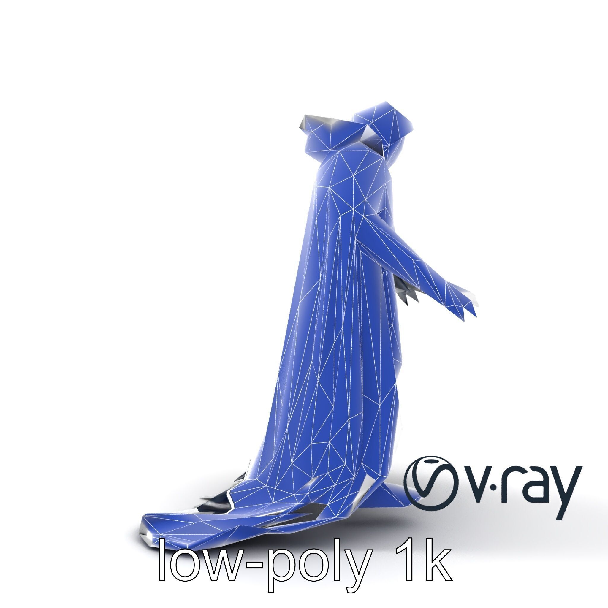 Menacing Vampire Character Model Pack Low-poly 3D model_26