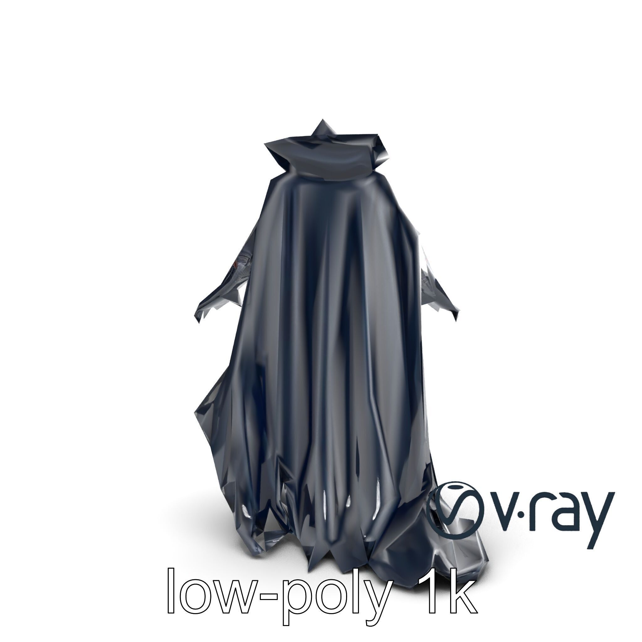 Menacing Vampire Character Model Pack Low-poly 3D model_18