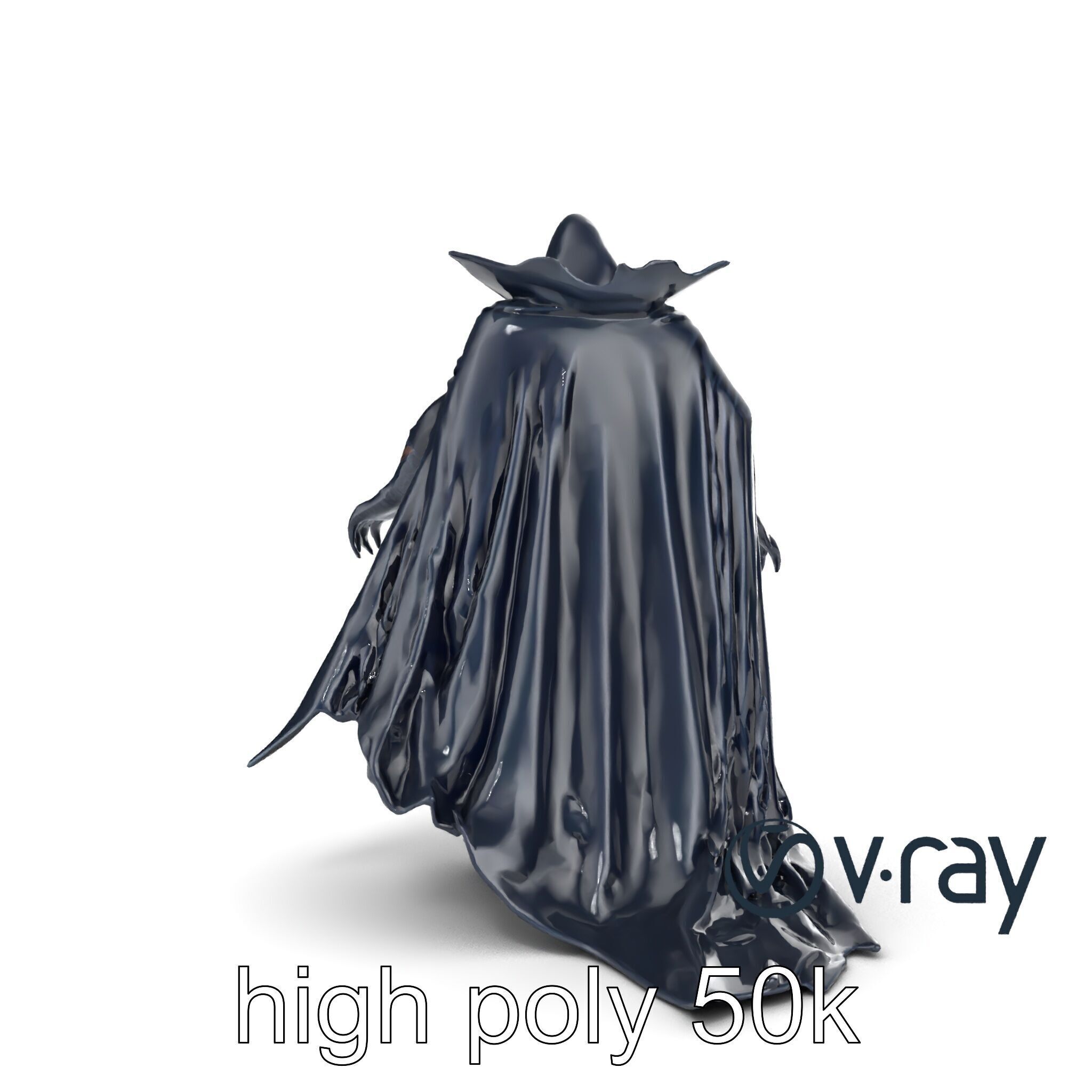 Menacing Vampire Character Model Pack Low-poly 3D model_24