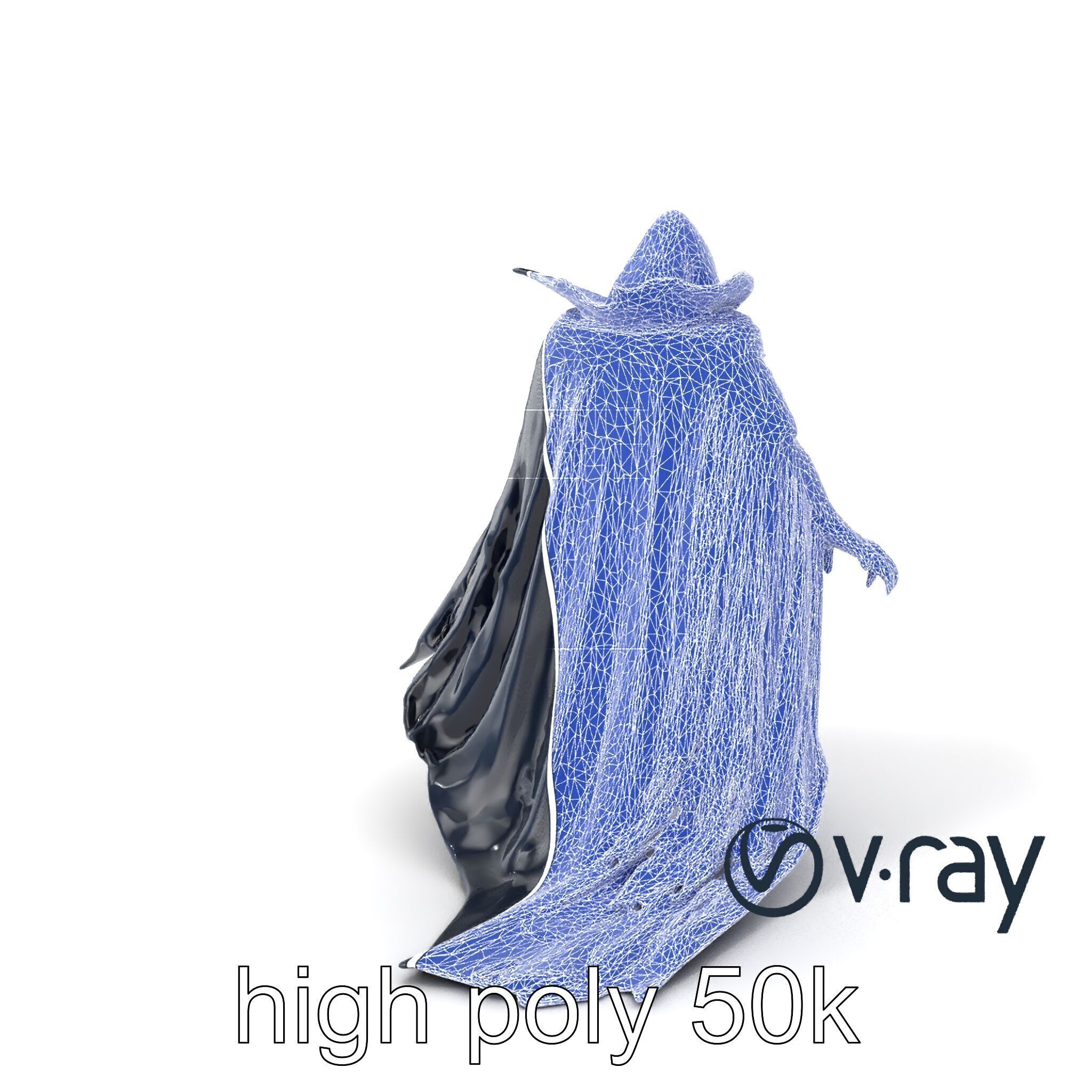 Menacing Vampire Character Model Pack Low-poly 3D model_20