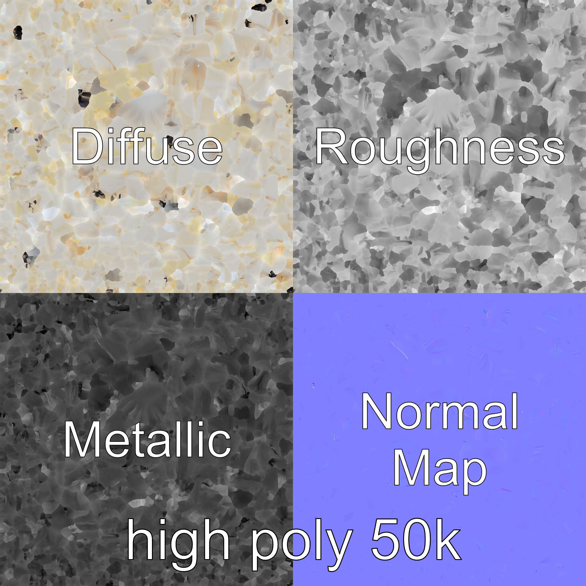 Ethereal Ghost Figure with Glowing Outline Model Pack Low-poly 3D model_1