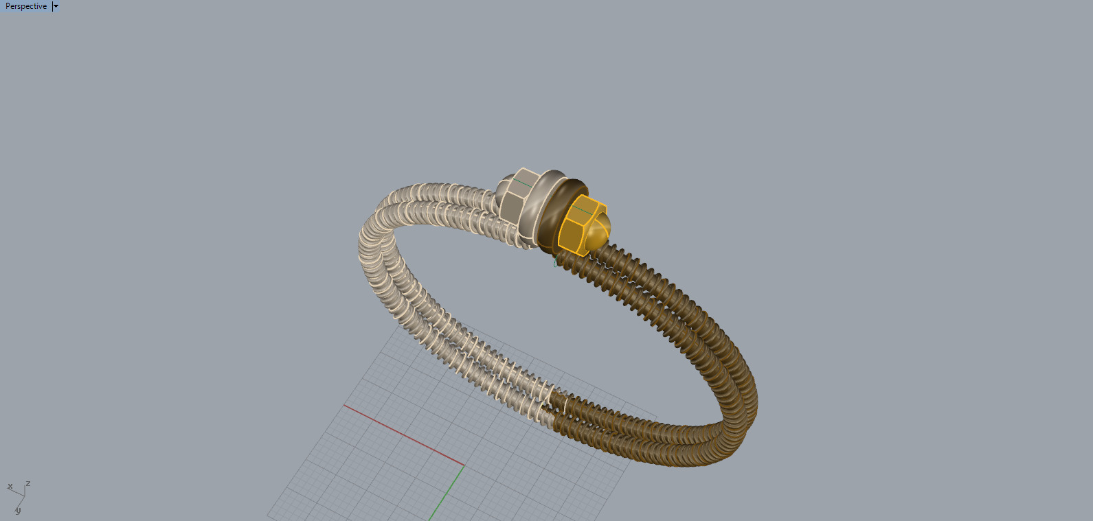 Bracelet 61383 3D print model_4