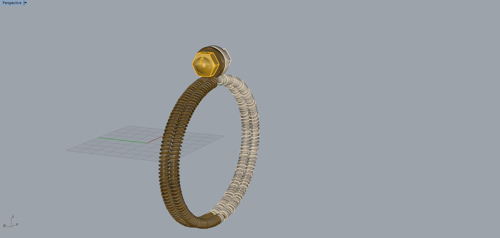 Bracelet 61383 3D print model_5