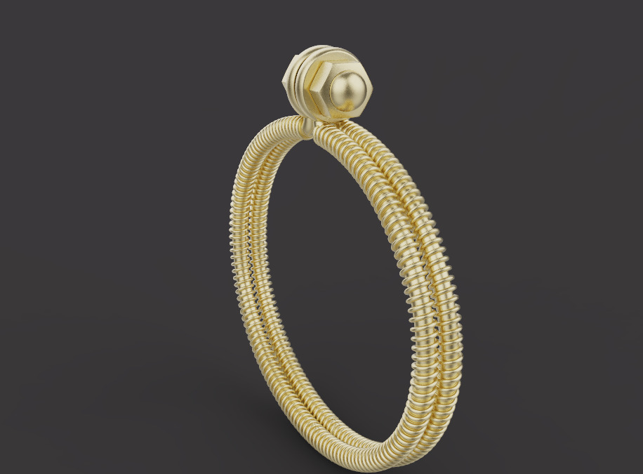 Bracelet 61383 3D print model_2