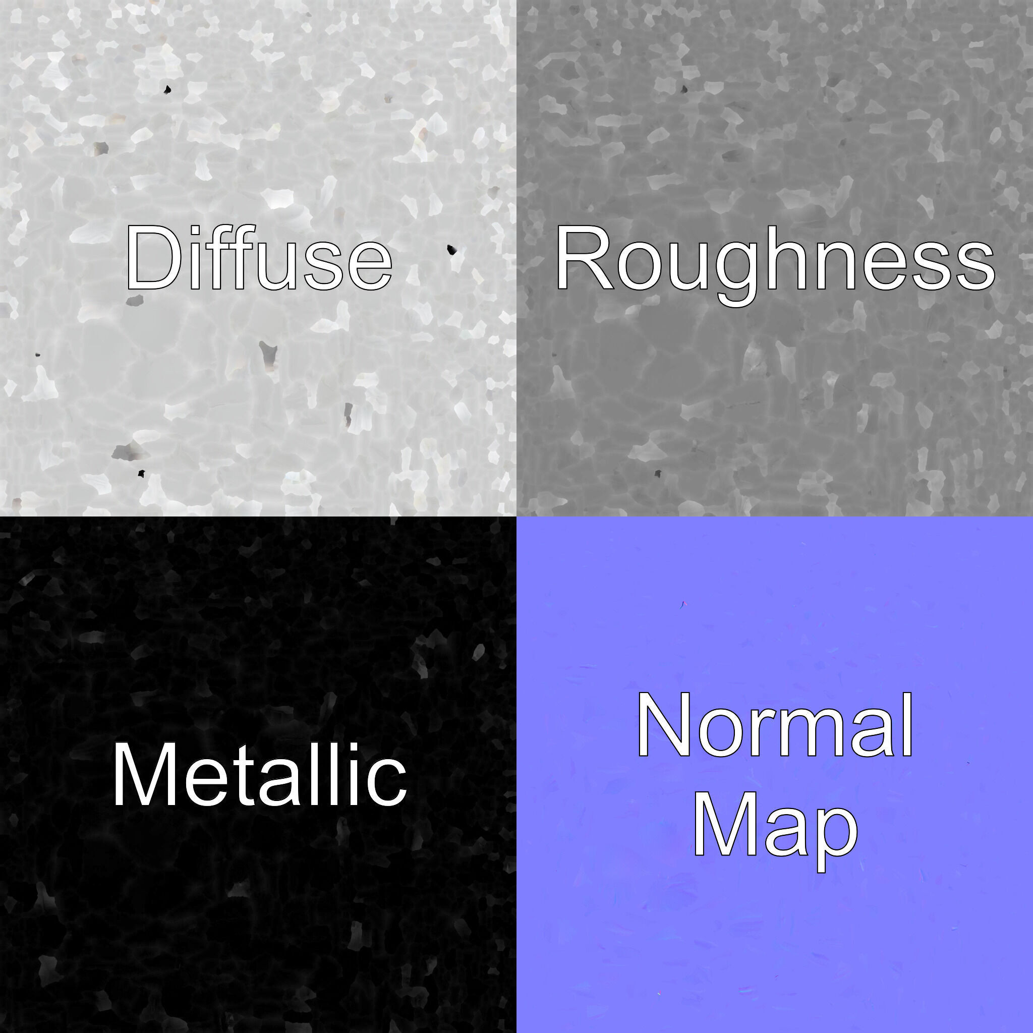 Translucent Ghost Character model pack Low-poly 3D model_1