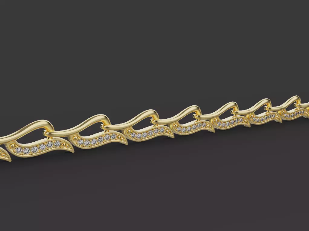 Chain 75107 3D print model_0