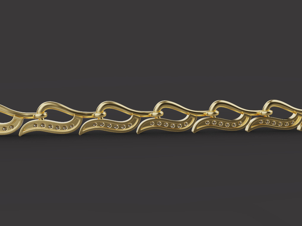 Chain 75107 3D print model_6