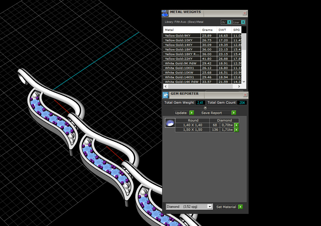 Chain 75107 3D print model_9