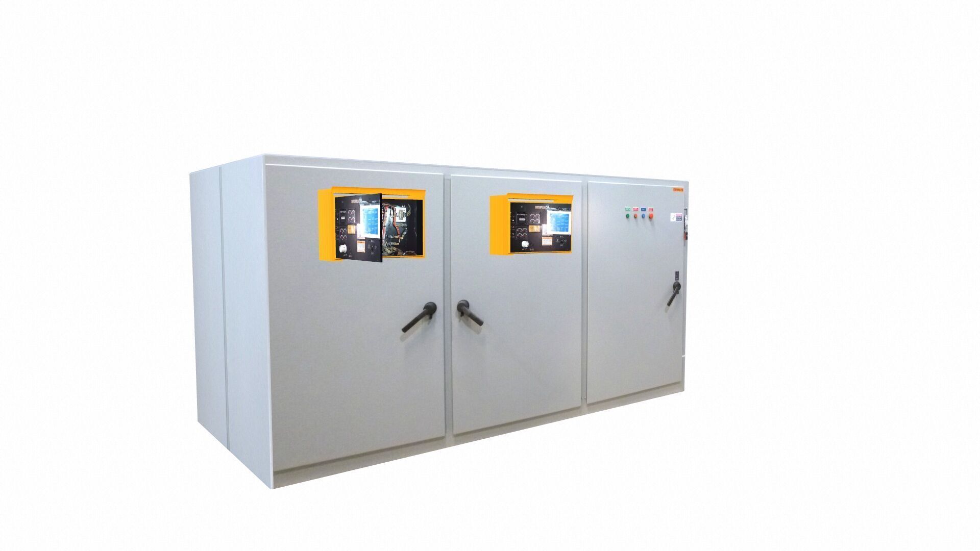 Electric Panel Low-poly 3D model_5