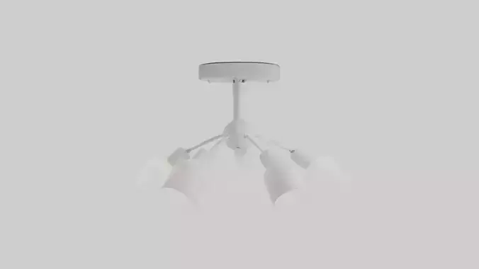 Ceiling light model Low-poly 3D model