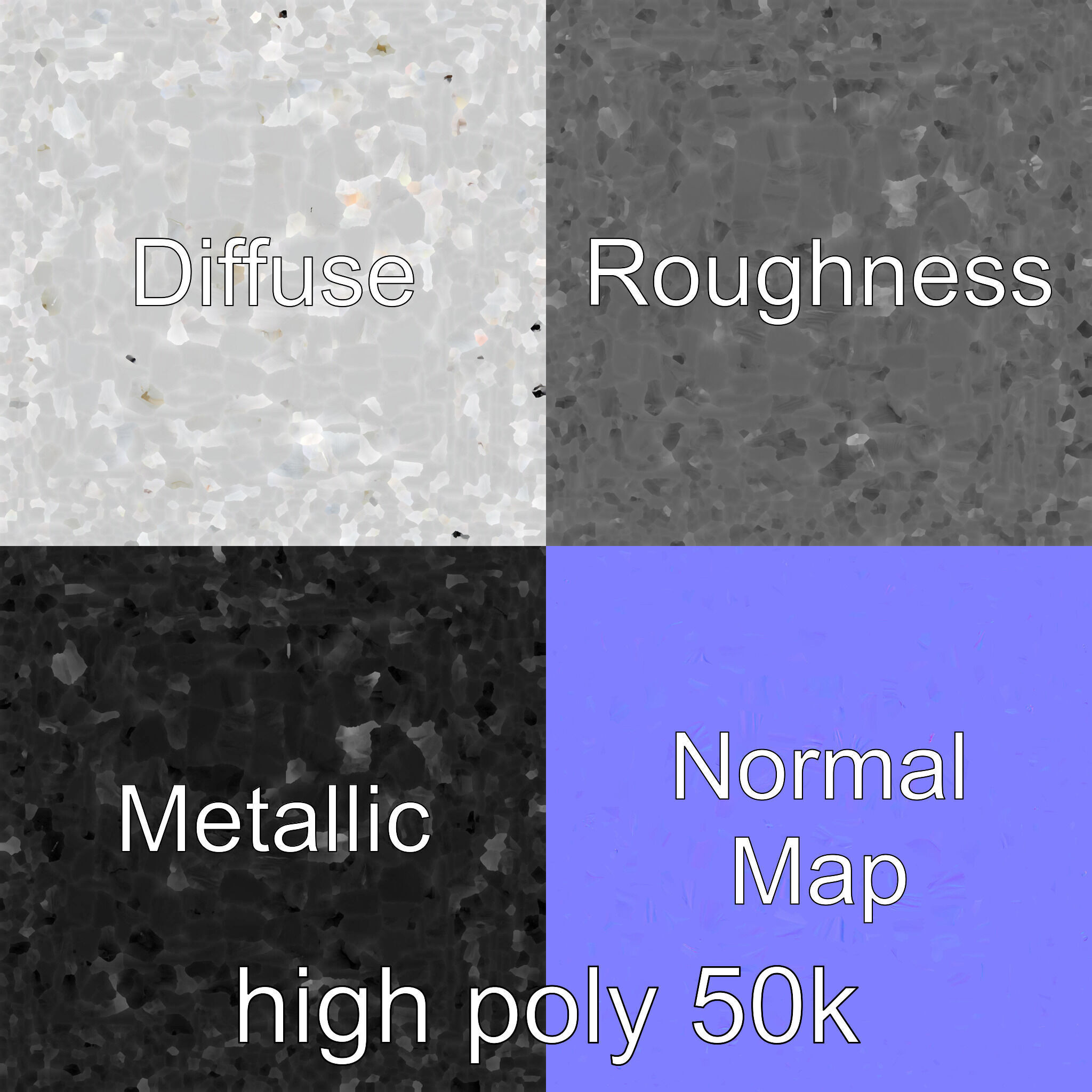 Eerie Ghost with Flowing Sheet model pack Low-poly 3D model_1