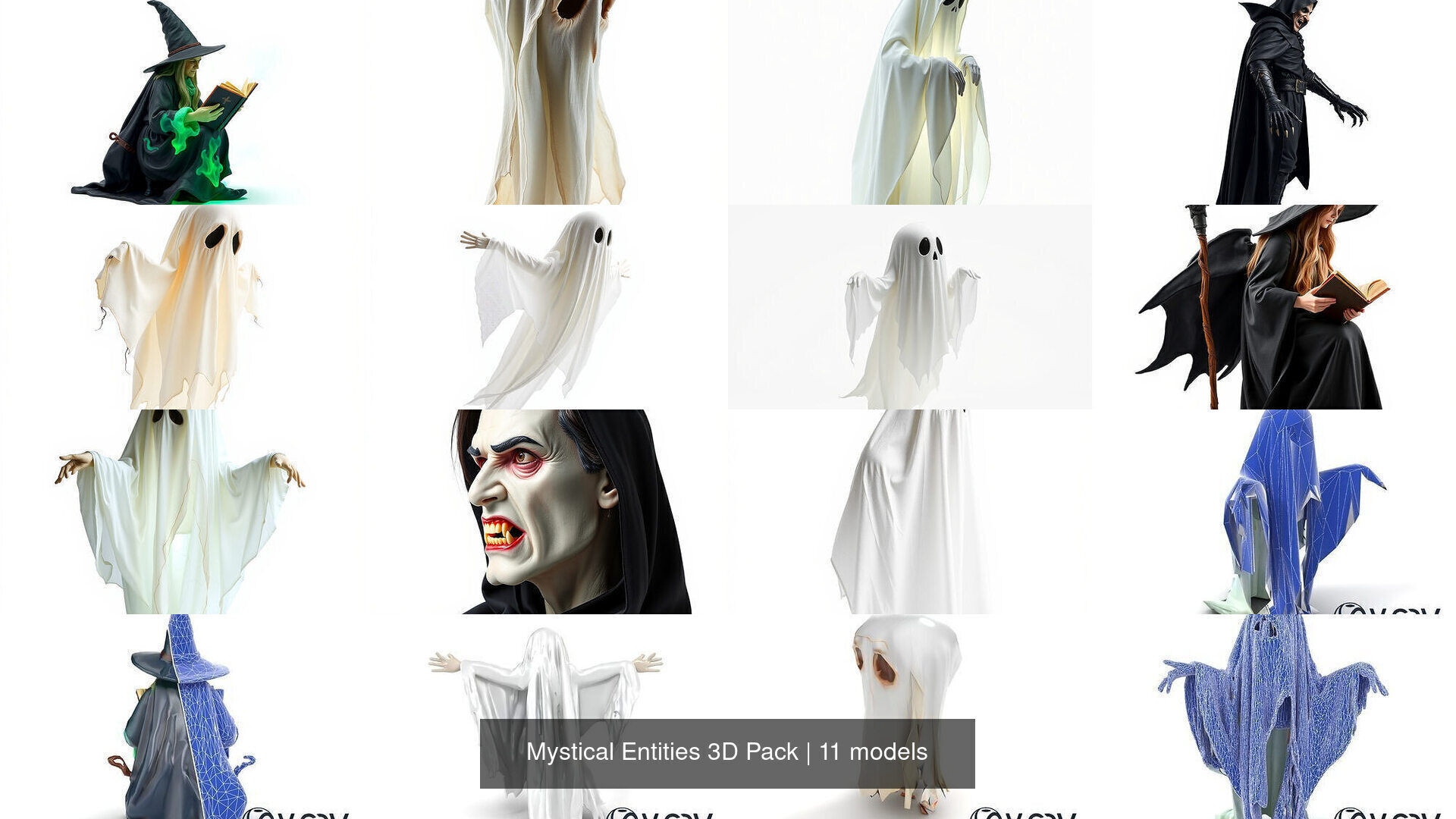 Mystical Entities 3D Pack 3D Model Collection_3