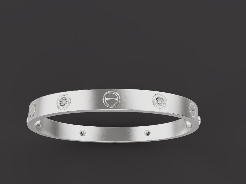 Bracelet Love 67447 3D print model_1