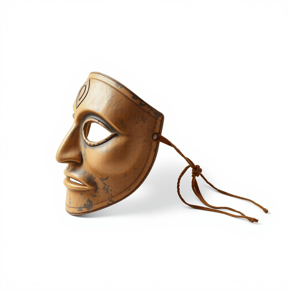 Ceremonial Ritual Mask Natural Design model pack Low-poly 3D model_3