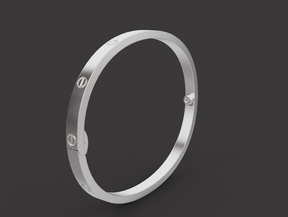 Bracelet Love 67411 3D print model_1