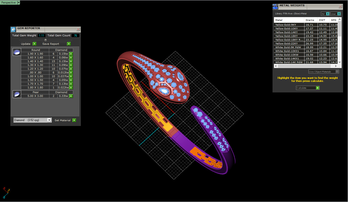 Snake Ring 67402 3D print model_6