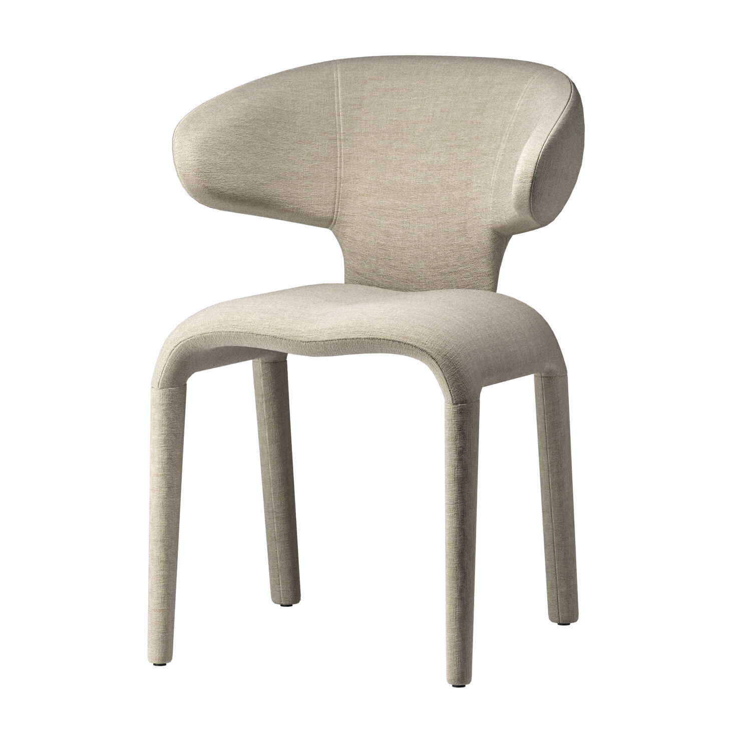 Dining Chair Josephine 3D model_1