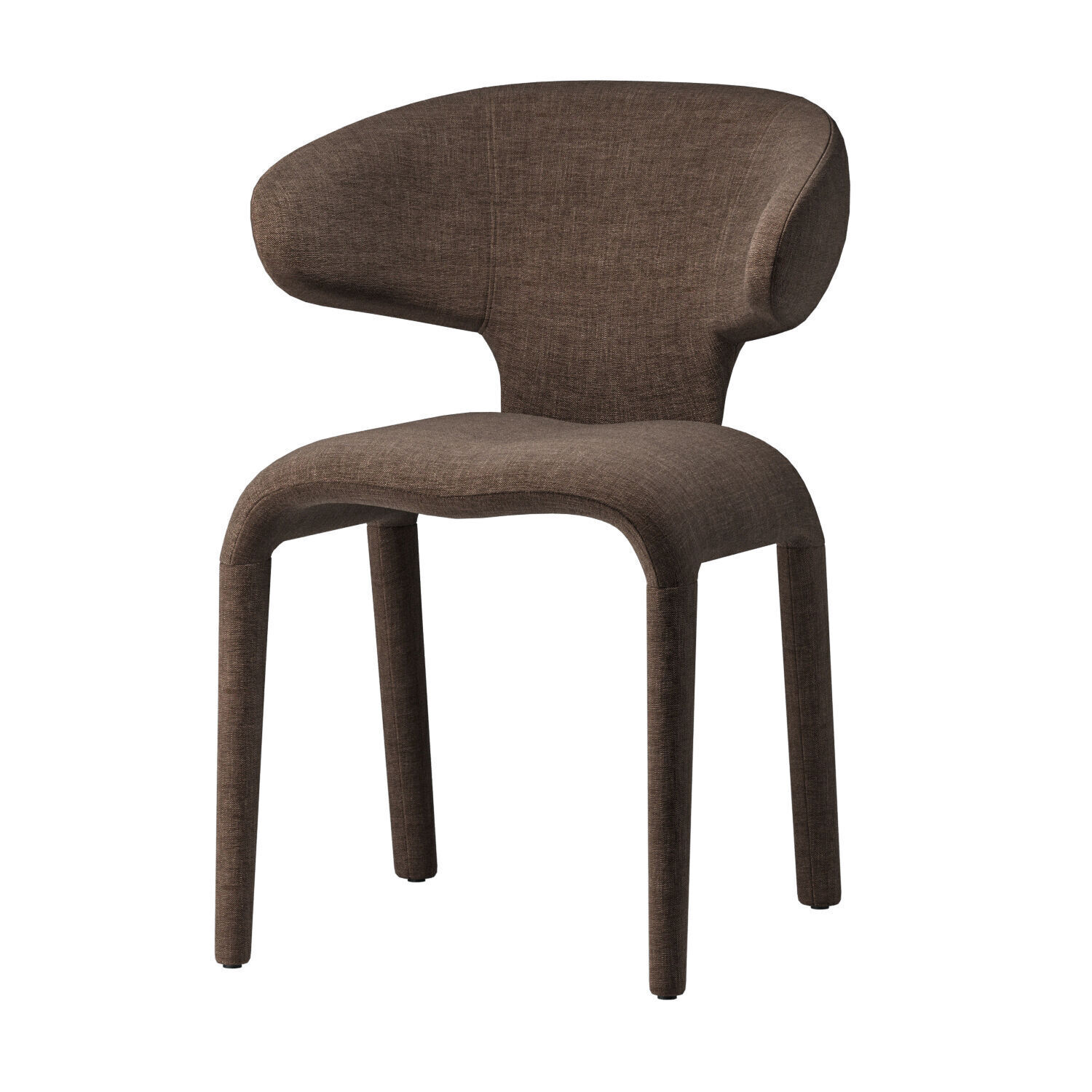 Dining Chair Josephine 3D model_3
