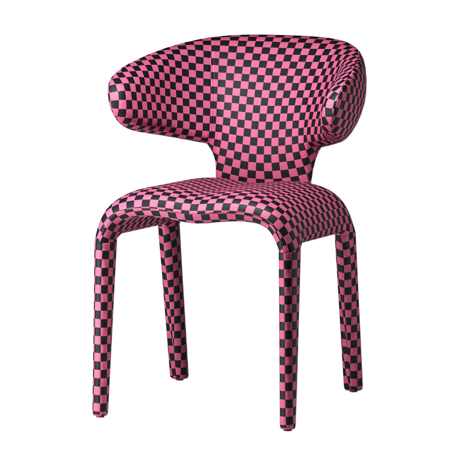 Dining Chair Josephine 3D model_4