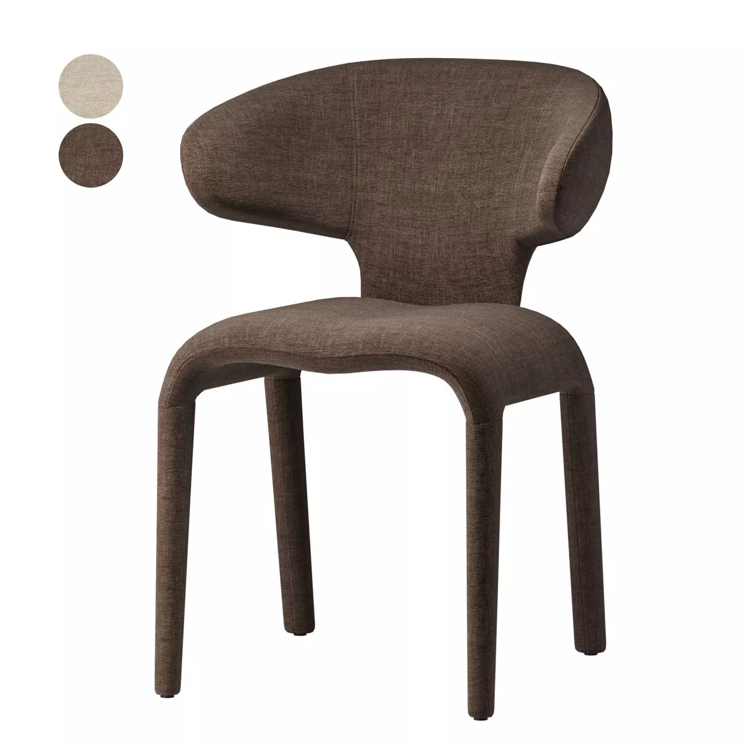 Dining Chair Josephine 3D model_0