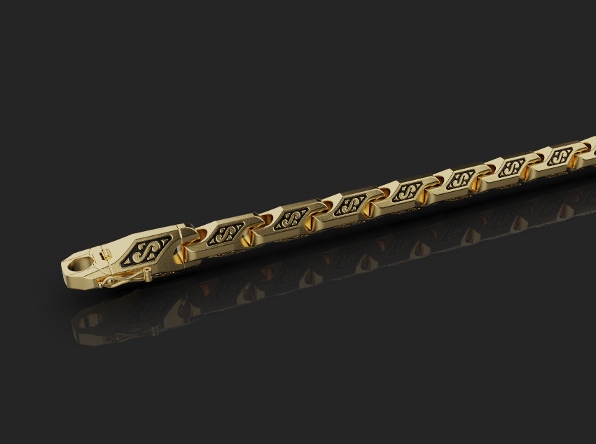 Chain 66986 3D print model_4