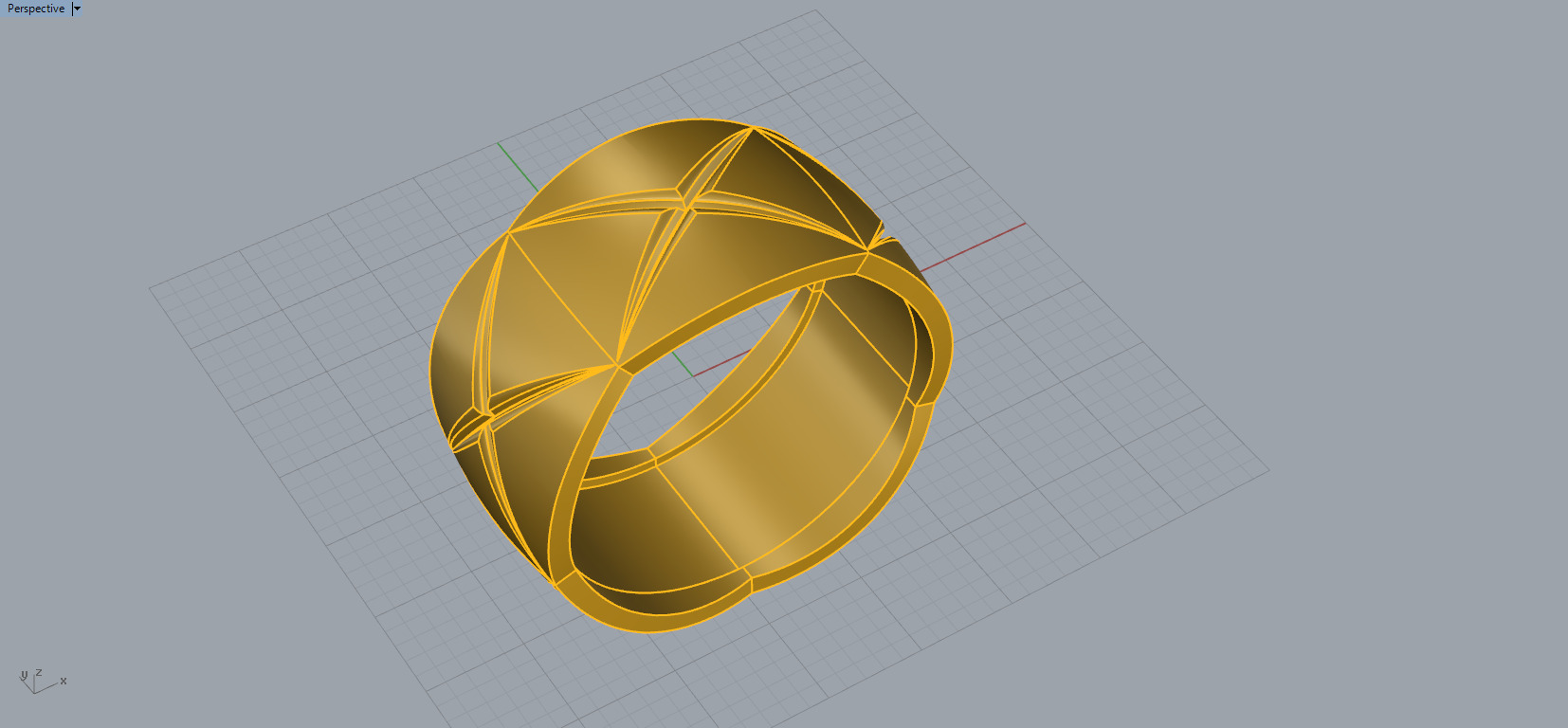 Ring 66117 3D print model_3