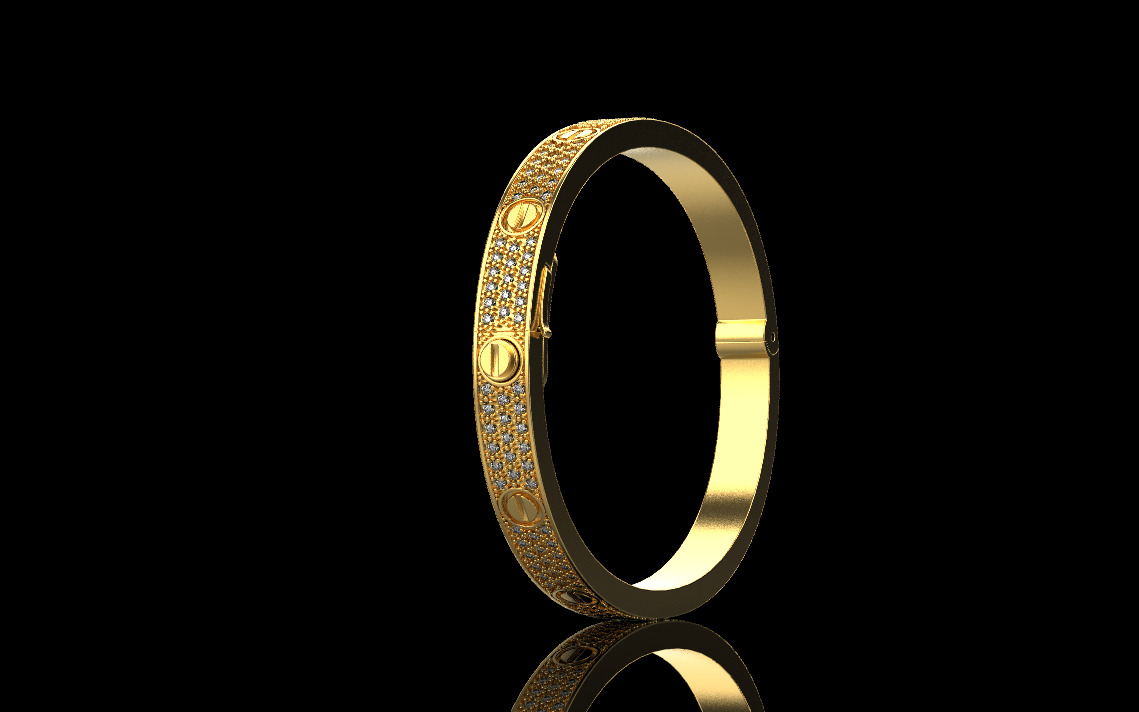Bracelet 65200 3D print model_1
