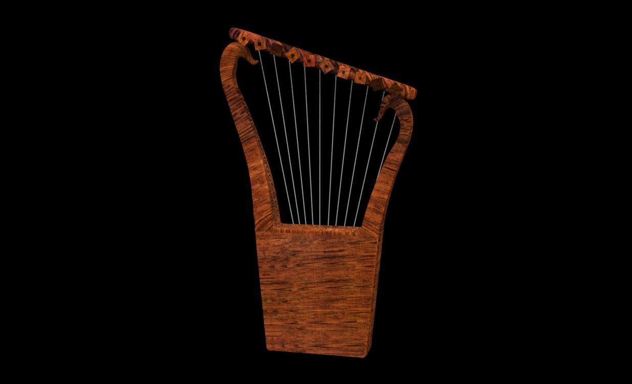 Harp of David 3D print model_8
