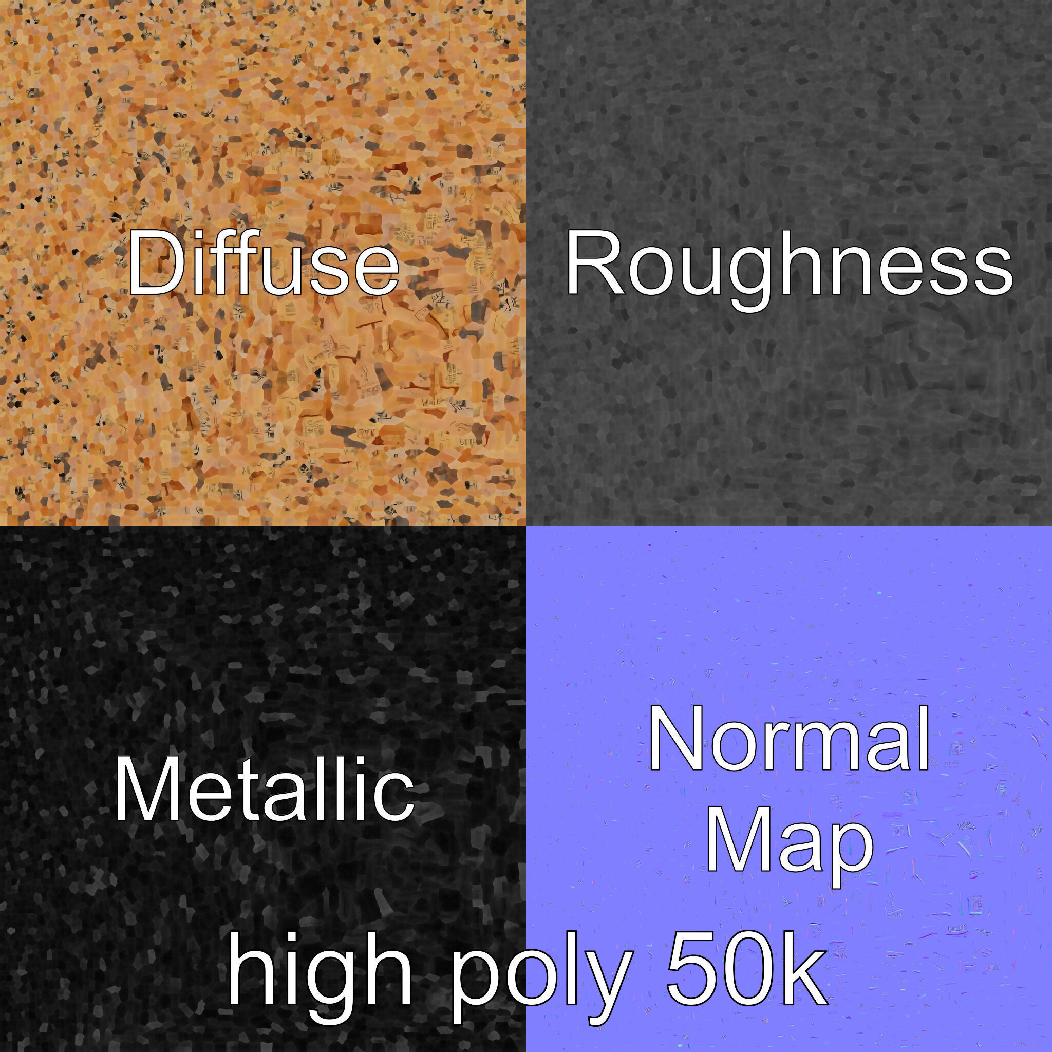 Ancient Egyptian Sarcophagus model pack Low-poly 3D model_1