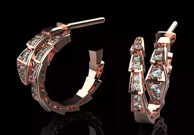 Serpent Earrings 51070