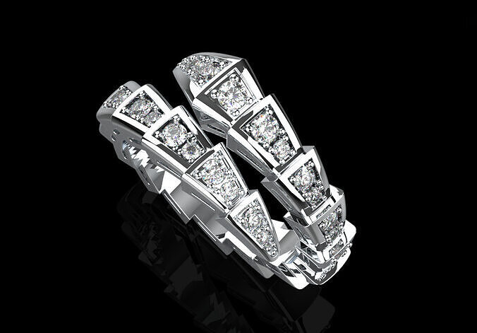 Serpent Ring 66020 3D print model