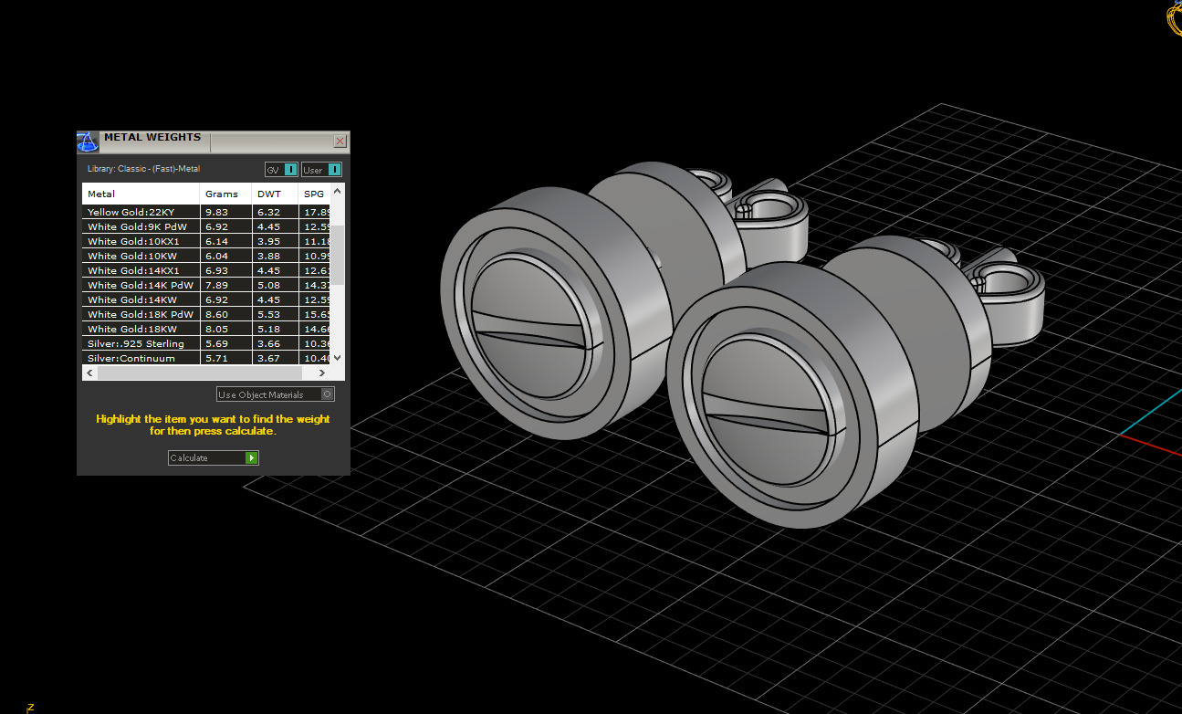 Earrings 40056 3D print model_5