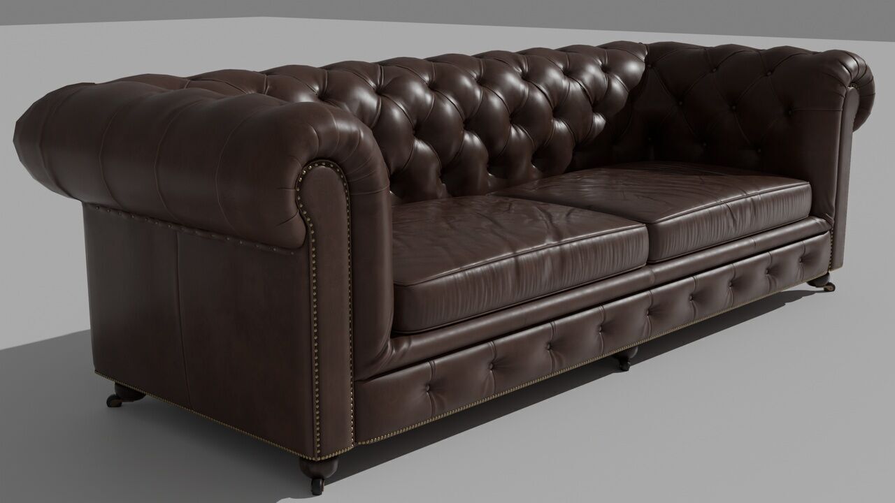 Sofas  Armchairs and chairs PACK Low-poly 3D model_7