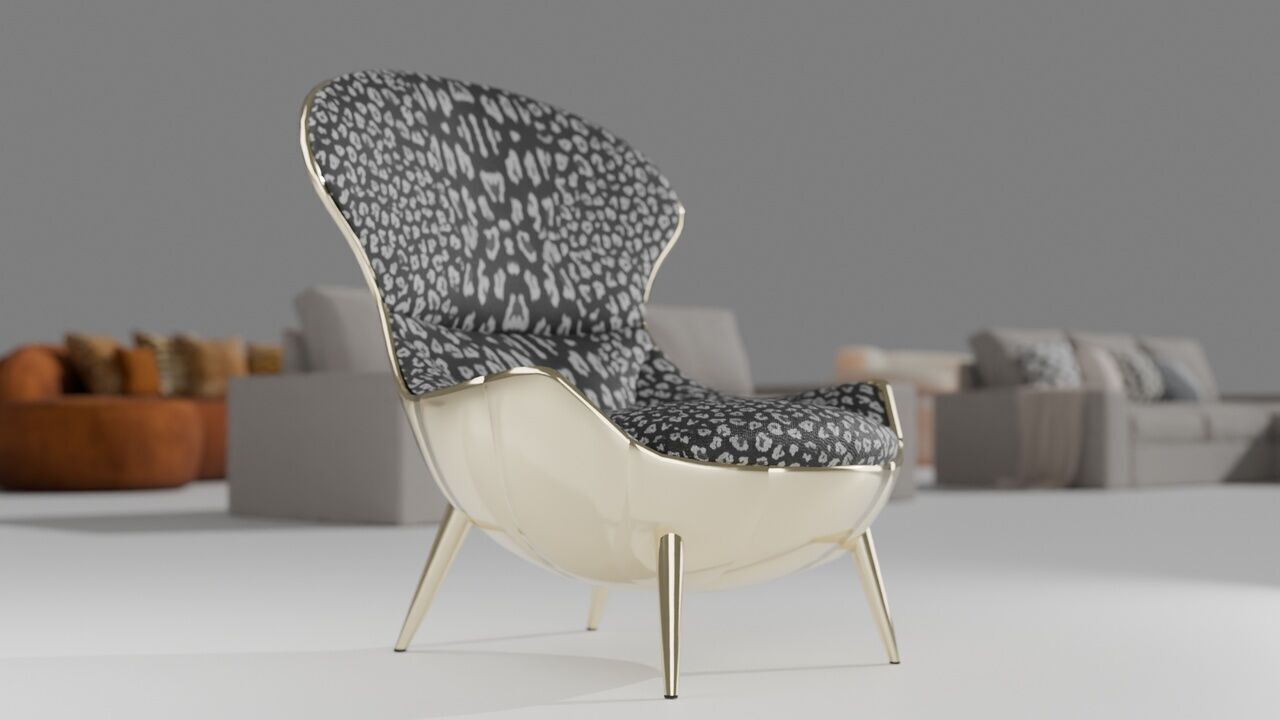 Sofas  Armchairs and chairs PACK Low-poly 3D model_14