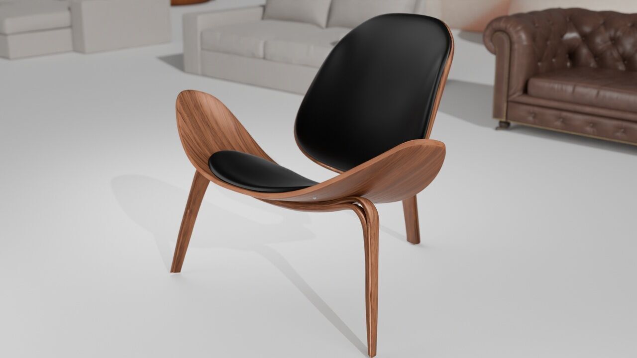 Sofas  Armchairs and chairs PACK Low-poly 3D model_15