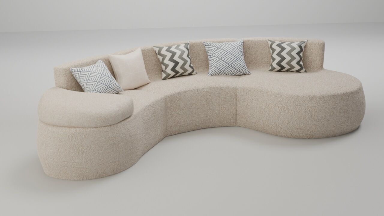 Sofas  Armchairs and chairs PACK Low-poly 3D model_6