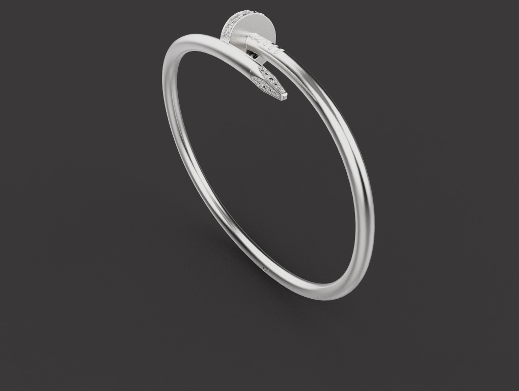 Nail Bracelet 30578 3D print model_2