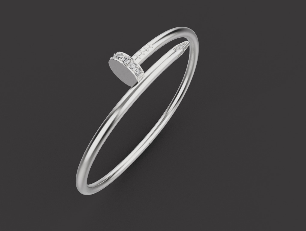 Nail Bracelet 30578 3D print model_1