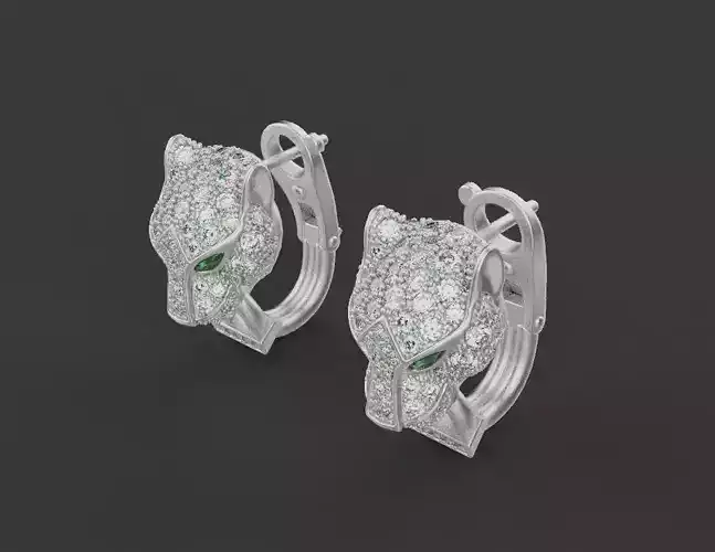 Panther Earrings 54163