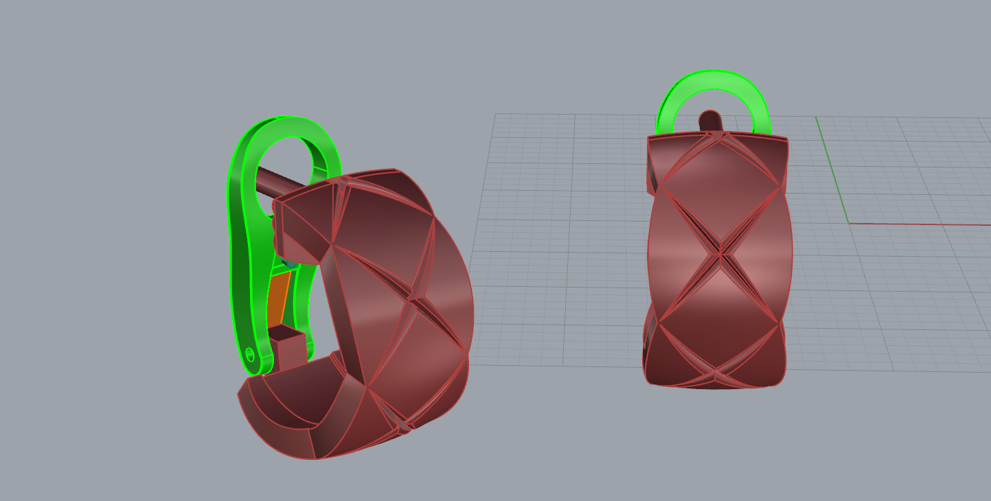 Earrings 30549 3D print model_3