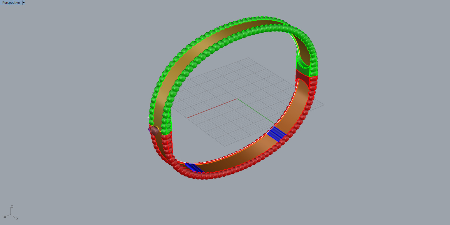Bracelet 30450 3D print model_5