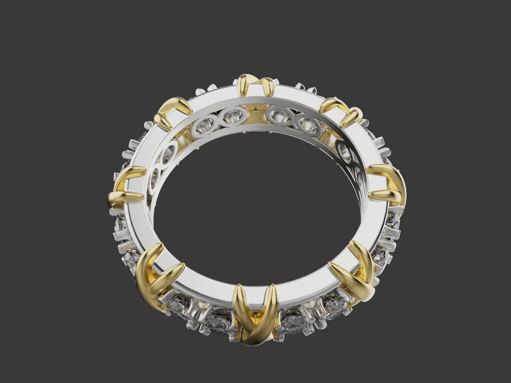 Ring 30445 3D print model_3