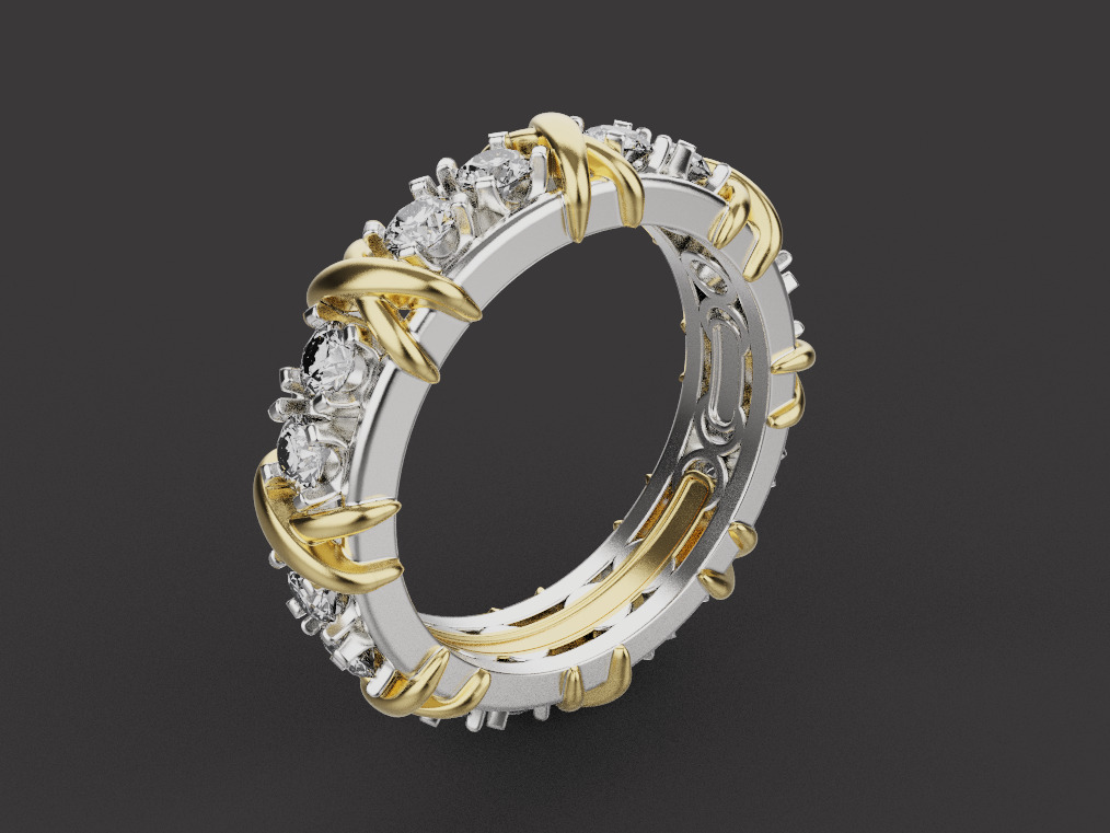 Ring 30445 3D print model_2
