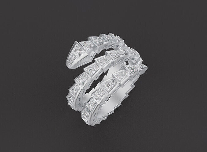 Serpent Ring 53032 3D print model