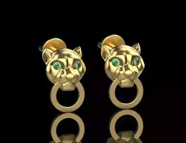 Panther Earrings 30319 