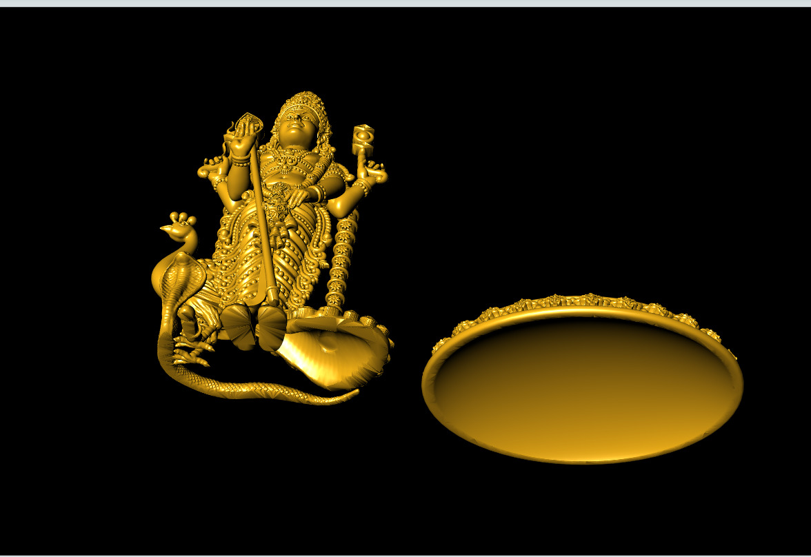 Kartikeya-Ji Murugan Murti Model-01 3D print model_7